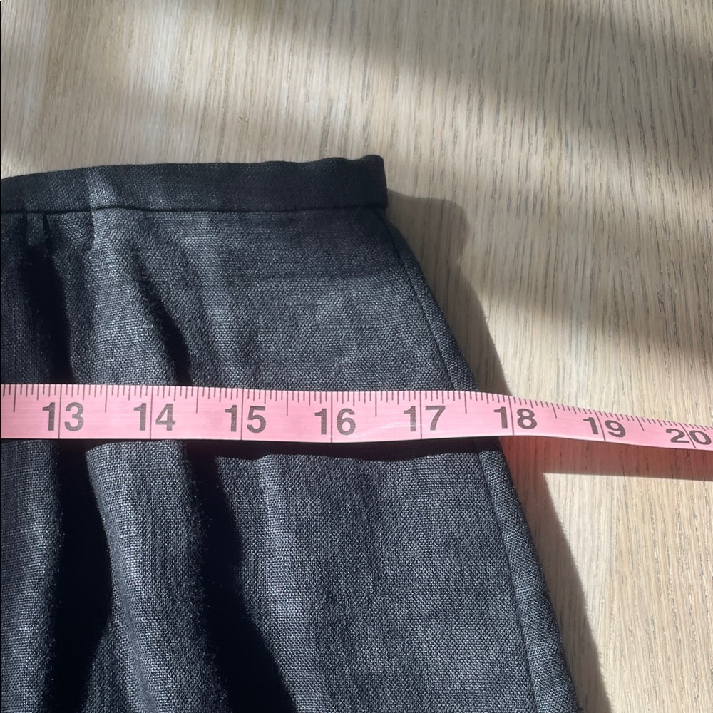 Black Linen Embroidered coverup - Picture 9 of 10